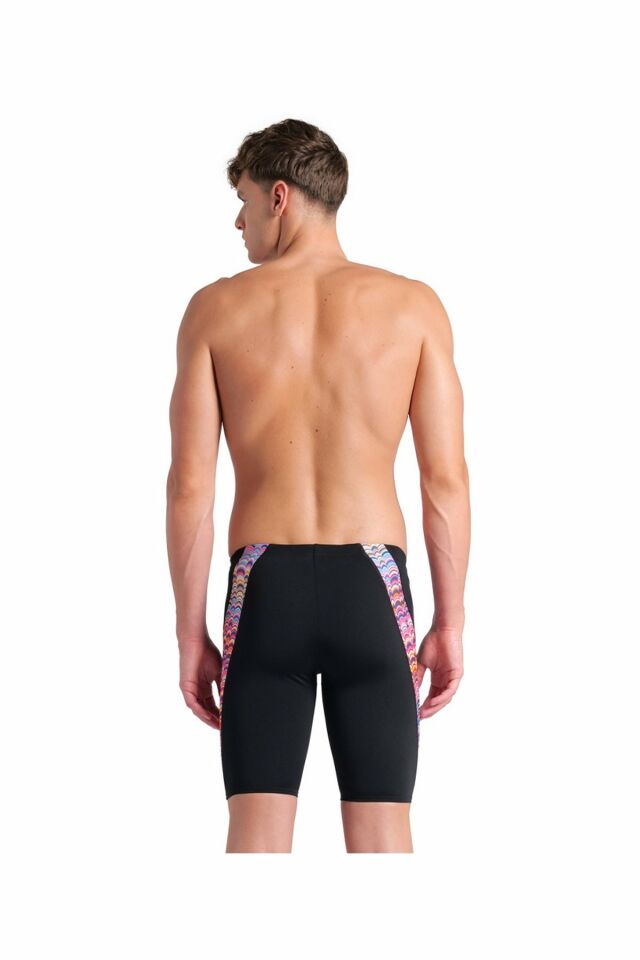 Arena Men's Ondulation Swim Jammer Erkek Yüzücü Mayo Siyah 008154550