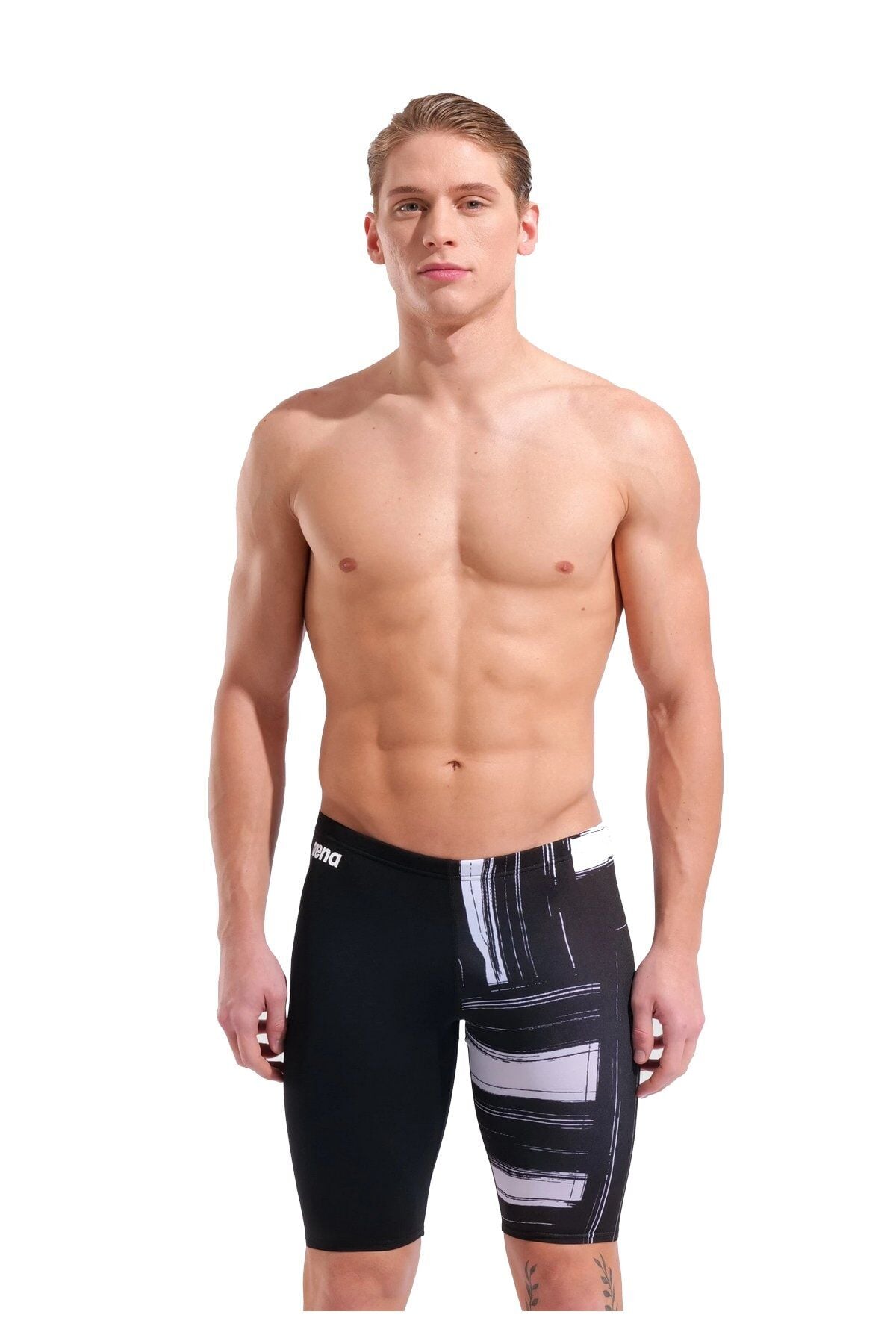 Arena Men's Grid Swim Jammer Erkek Yüzücü Mayo Siyah 011645500 95