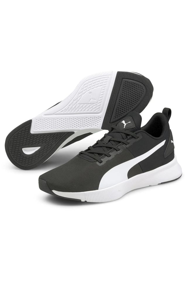 Puma Flyer Runner Mesh Puma-Black Puma-White Erkek Spor Ayakkabı Siyah 19534301 40