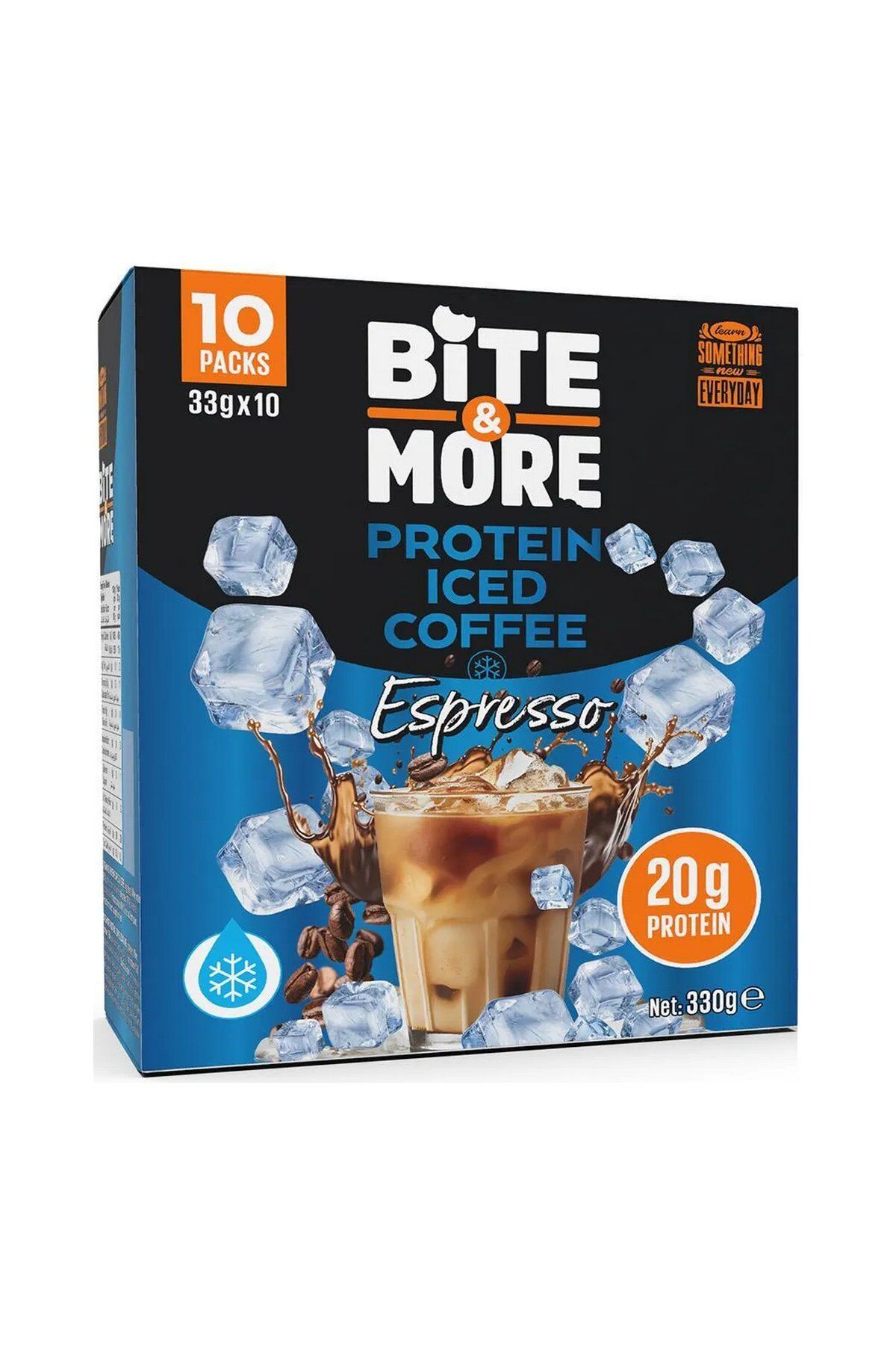 Bite & More Protein Iced Coffee Espresso 33gr x 10 Adet
