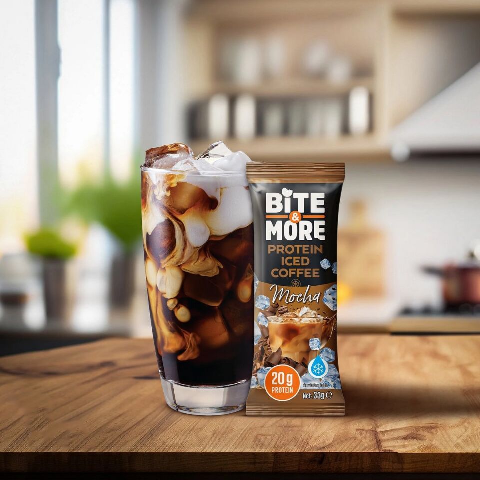 Bite & More Protein Iced Coffee Mocha 33gr x 10 Adet