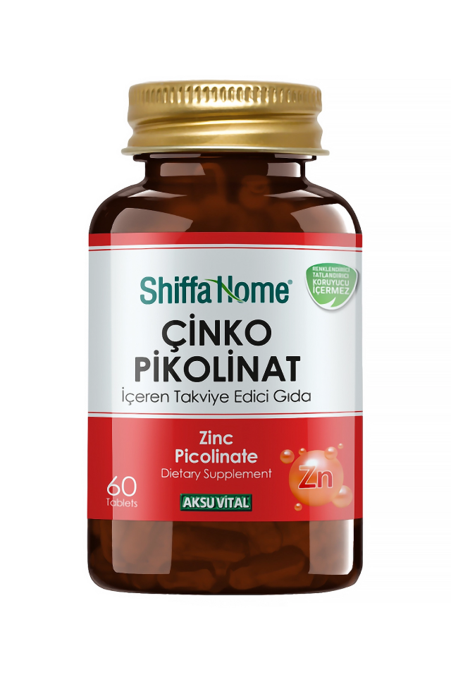 AksuVital Shiffa Home Çinko Pikolinat 60 Tablet