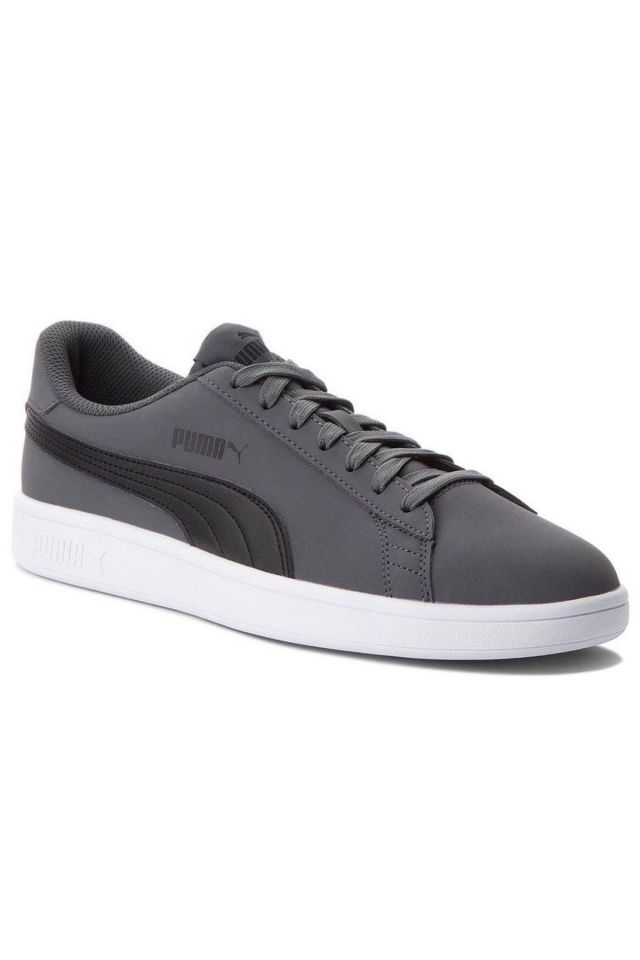 Puma Smash V2 Buck Iron Gate Puma-Black Erkek Günlük Spor Ayakkabı Gri 36516008 42