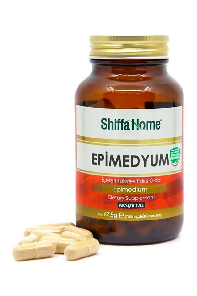 AksuVital Shiffa Home Epimedyum 750mg 60 Kapsül