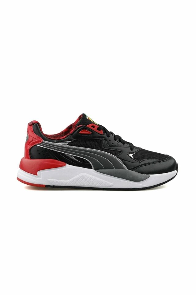 Puma Scuderia Ferrari X-Ray Speed Puma-Black Rosso Corsa Erkek Spor Ayakkabı Siyah 30765701 40