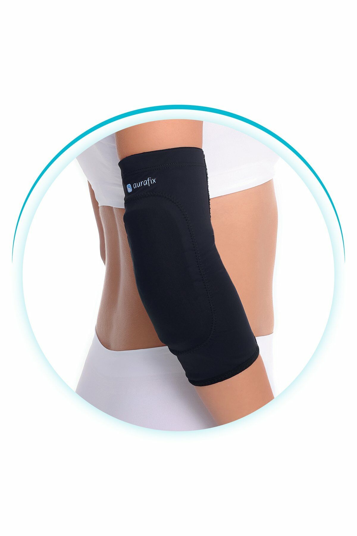 Aurafix 302A Elbow Support With Pad L Beden Sporcu Dirsekliği