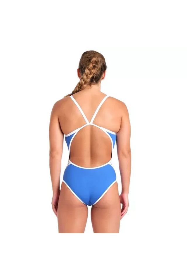 Arena Women's Icons Super Fly Back Solid Bayan Yüzücü Mayosu Mavi 005036701