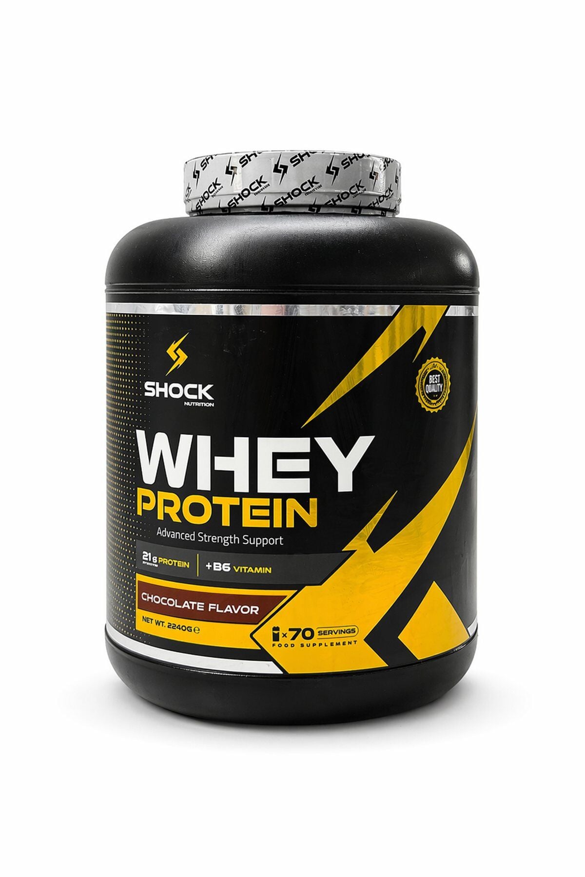 Shock Nutrition Whey Protein Çikolata Aromalı 2240g 70 Servis