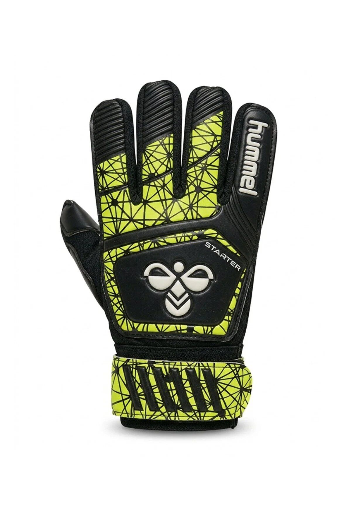 Hummel 9704089914 Starter GK Kaleci Eldiveni Siyah / Sarı No 5