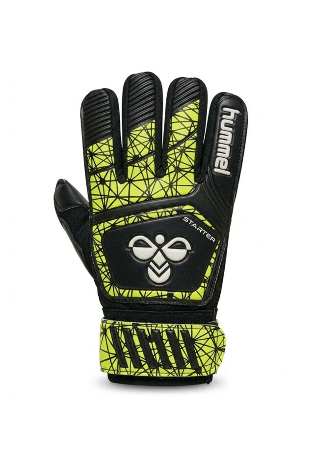 Hummel 9704089914 Starter GK Kaleci Eldiveni Siyah / Sarı No 5