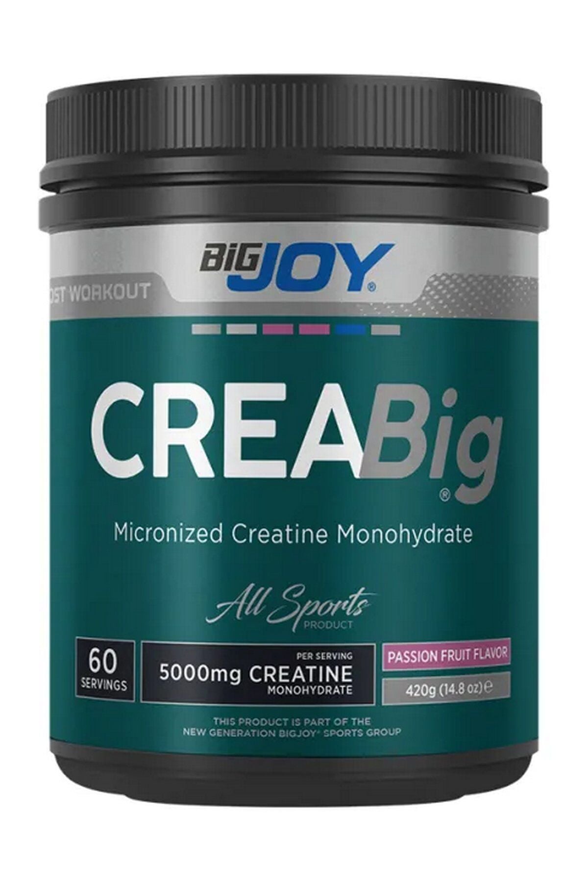 BigJoy Sports CreaBIG Creatine Powder Çarkıfelek 420g 60 Servis