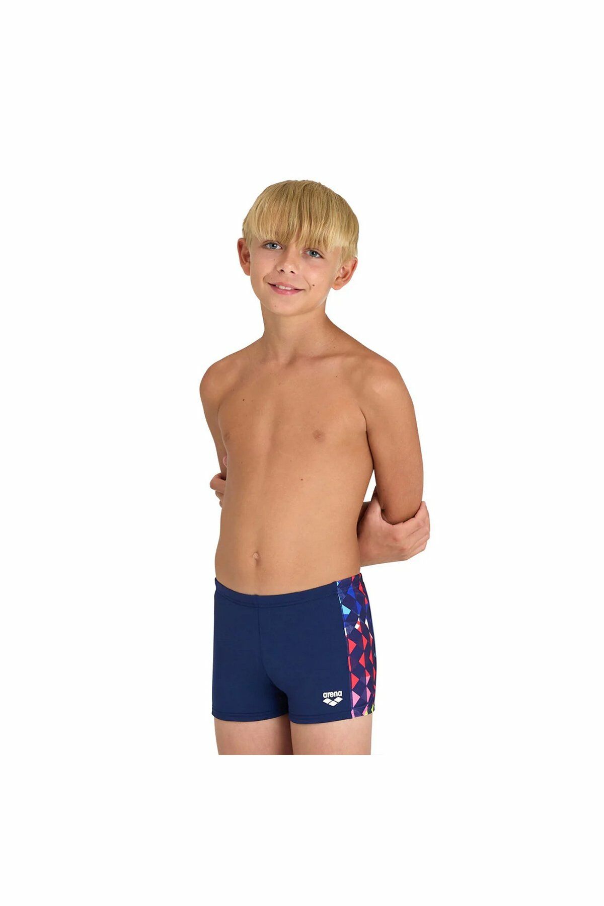 Arena Boy's Carnival Swim Short Çocuk Yüzücü Boxer Mayo Mavi 006002750 14-15