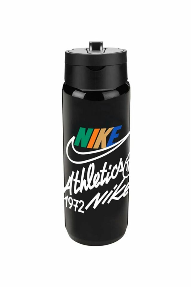 Nike Renew Recharge Straw Unisex Bottle 24 Oz Matara Suluk Siyah N.100.7643.088.24