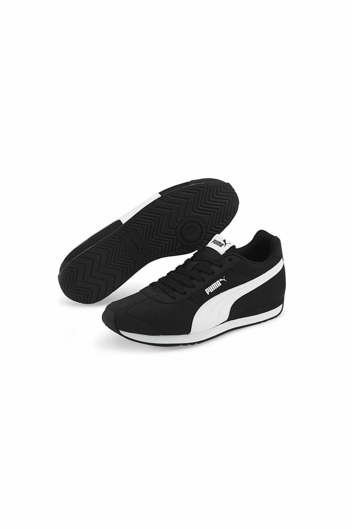 Puma Turin 3 NL Puma-Black Puma-White Günlük Erkek Spor Ayakkabı Siyah 38303801 44.5