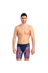 Arena Men's Swim Jammer Marbled Erkek Yüzücü Mayosu Lacivert 005785740 75