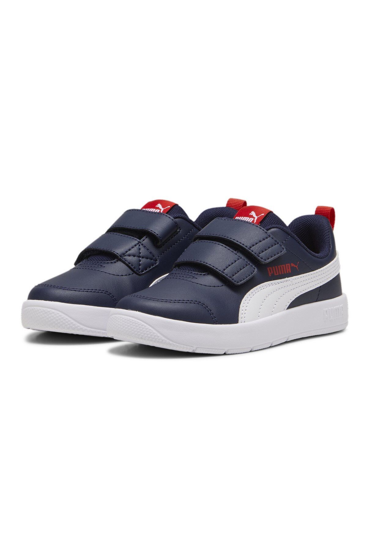 Puma Courtflex V3 V PS Unisex Çocuk Spor Ayakkabı Lacivert 39764203 32