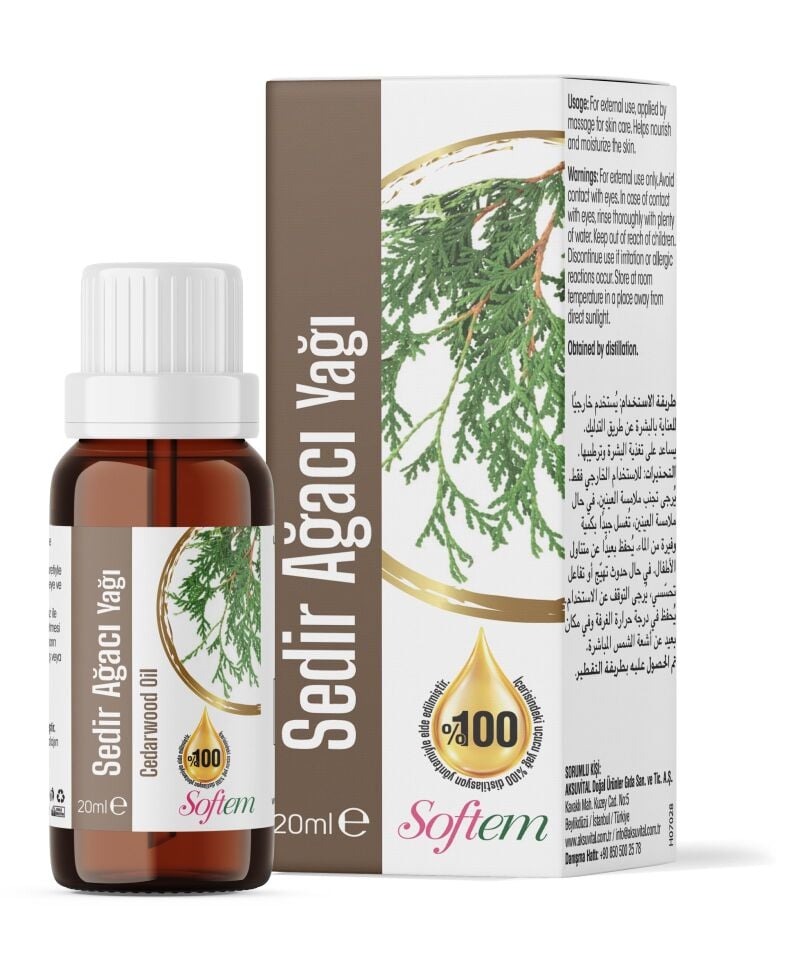 AksuVital Softem Sedir Ağacı Yağı 20 ml