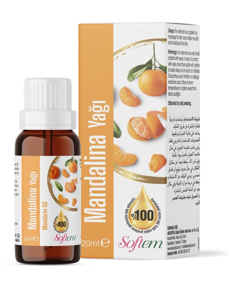 AksuVital Softem Mandalina Yağı 20 ml