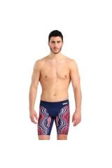 Arena Men's Swim Jammer Marbled Erkek Yüzücü Mayosu Lacivert 005785740 95