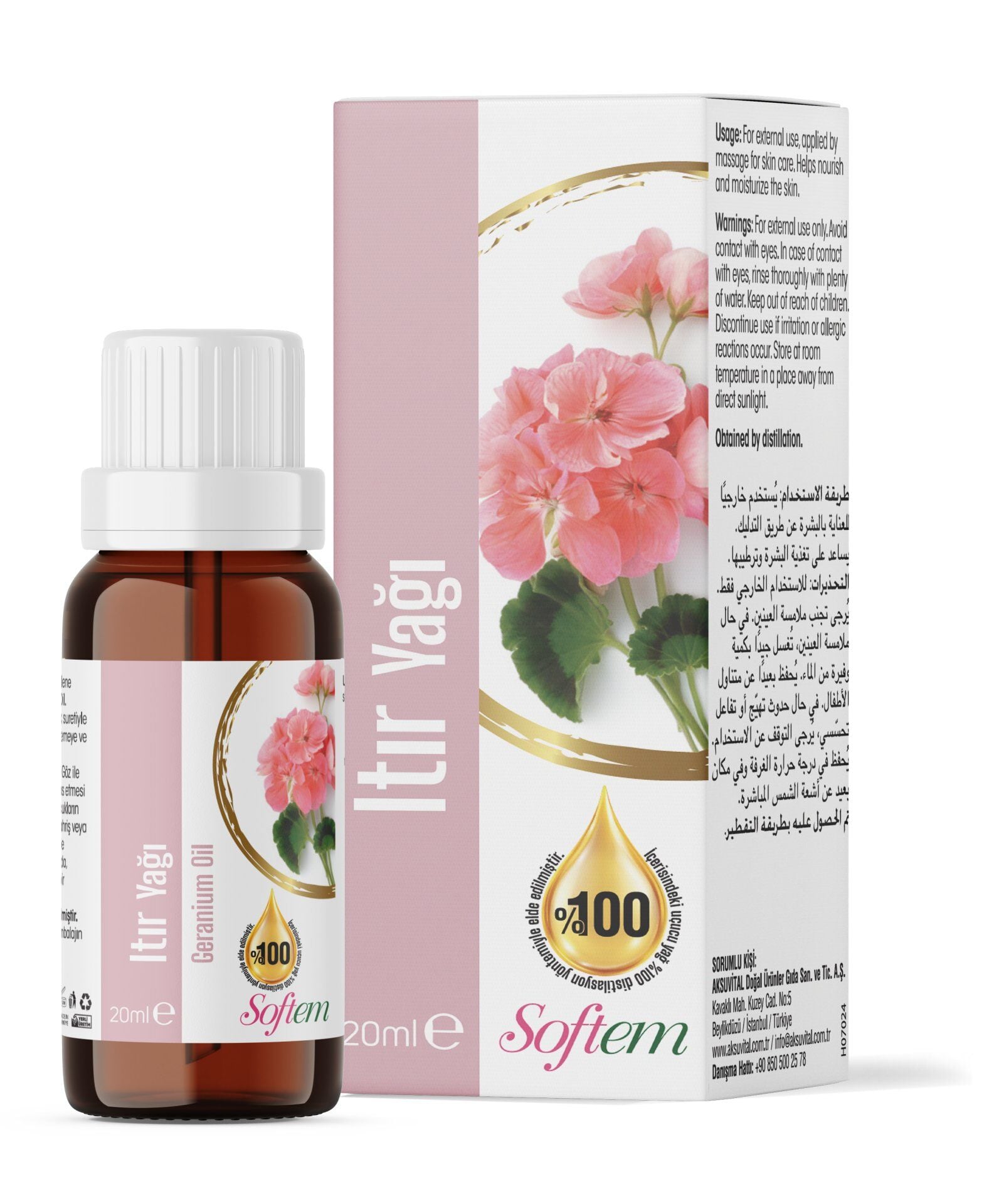 AksuVital Softem Itır Yağı 20 ml
