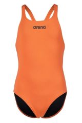 Arena Girl's Team Swimsuit Swim Pro Solid Kız Çocuk Yüzücü Mayo Turuncu 004762350 14-15