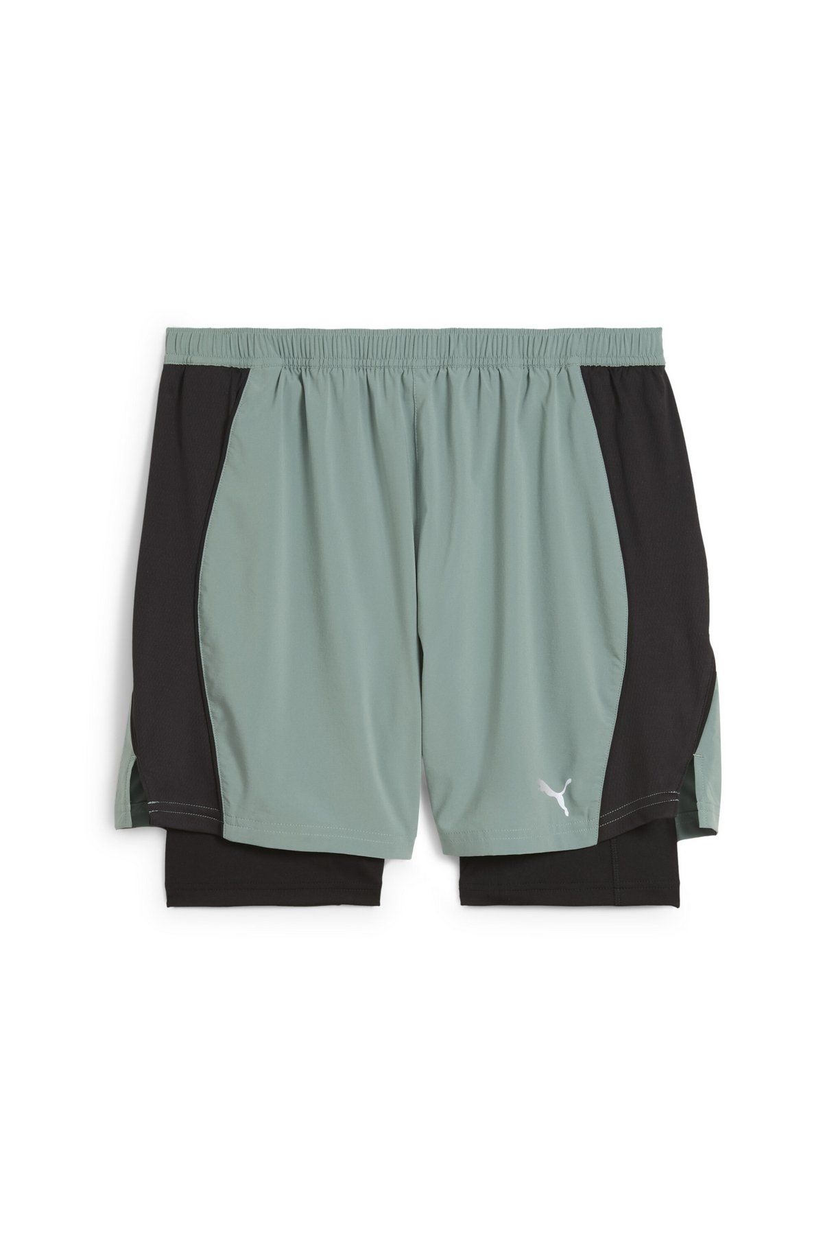 Puma Run Velocity 2in1 Short Erkek Spor Şort Yeşil 52661130 S