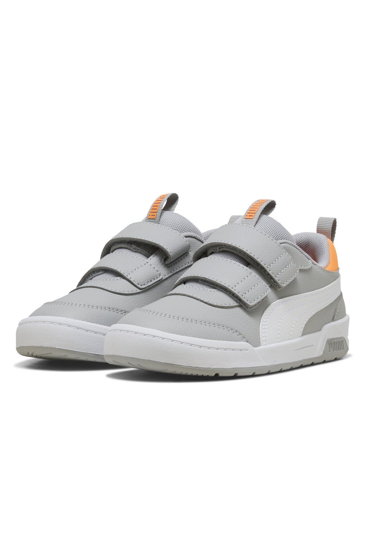 Puma Multiflex 2 SL V PS Unisex Çocuk Spor Ayakkabı Gri 31215206 35