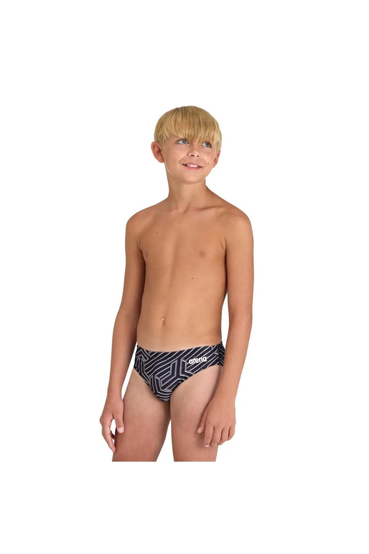 Arena Boy's Kikko PRO Swim Briefs Erkek Çocuk Yüzücü Mayo Siyah 006005500 8-9