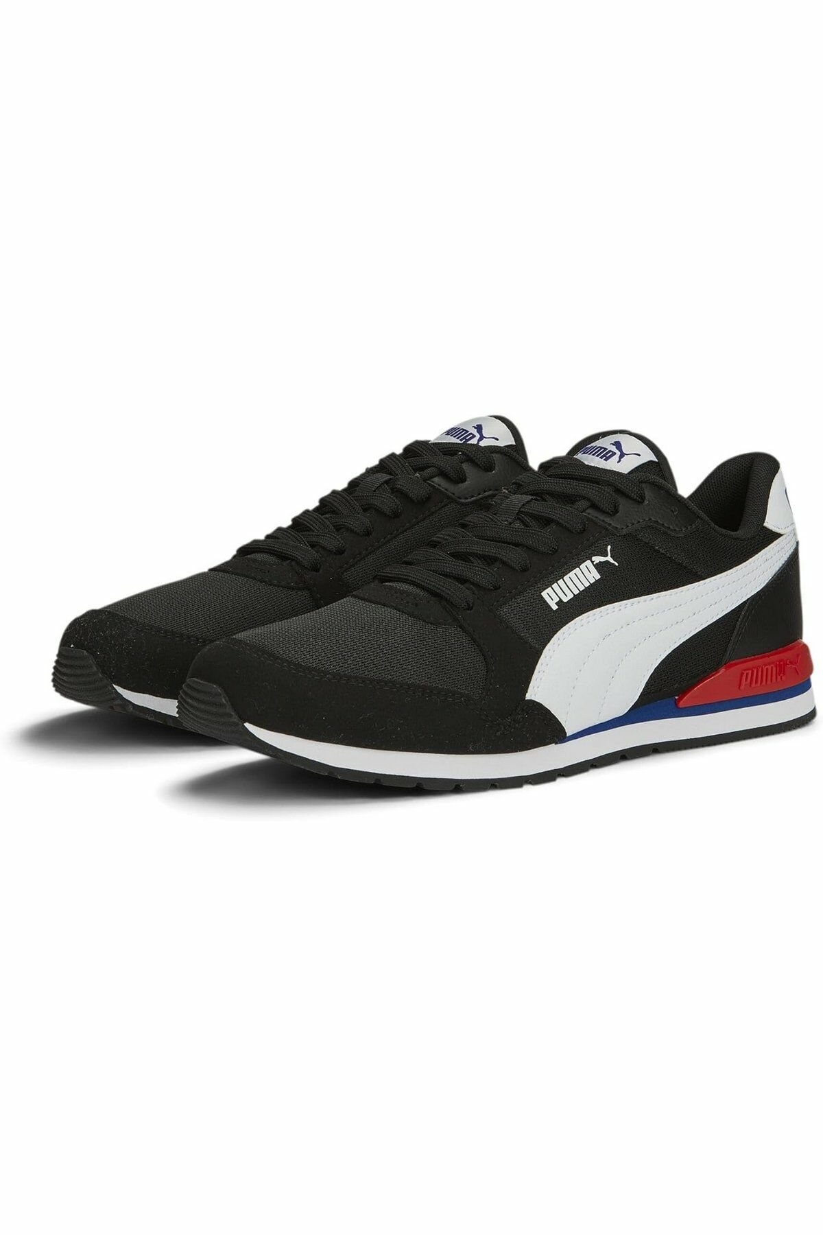 Puma ST Runner v3 Mesh Puma-Black Puma-White Red Erkek Günlük Sneaker 38464010 44.5