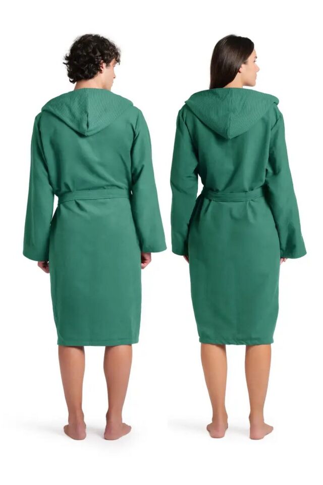 Arena Zeal Robe Unisex Havuz Deniz Yüzücü Bornozu Yeşil 009032660
