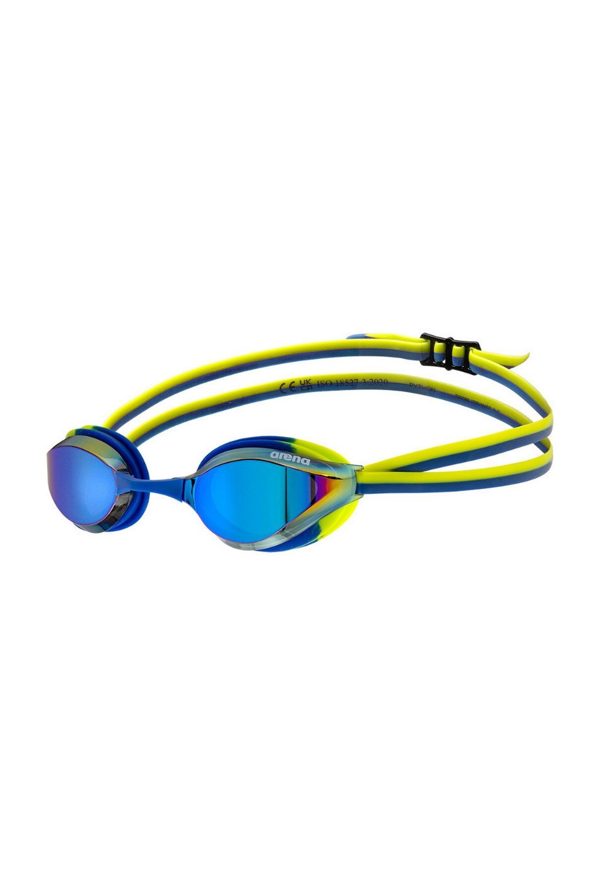 Arena Python Mirrored Goggle Unisex Çocuk Yüzücü Gözlüğü Mavi/Sarı 011007120