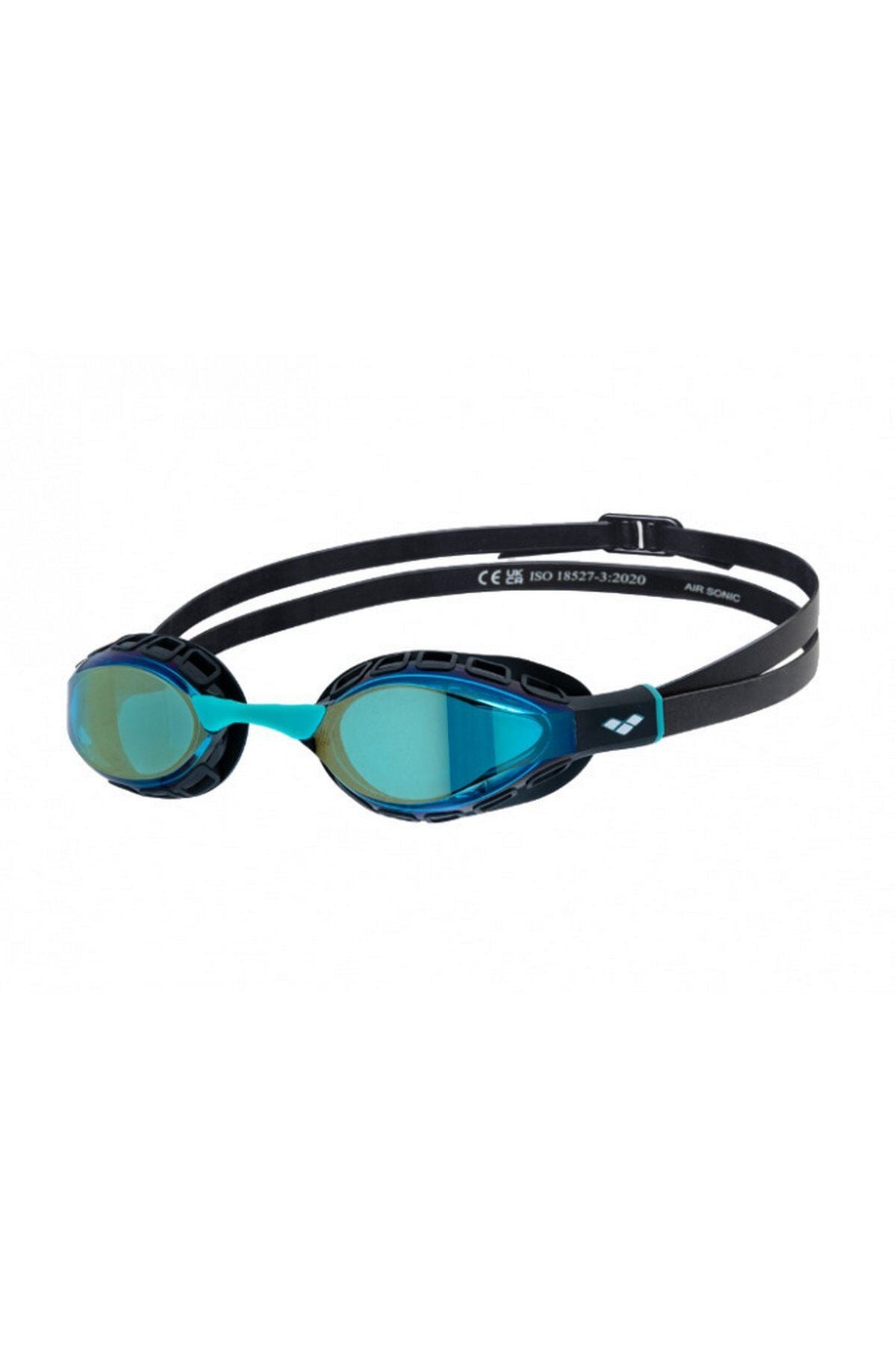 Arena Air Sonic Mirror Unisex Yüzücü Gözlüğü Mavi/Siyah 011004150