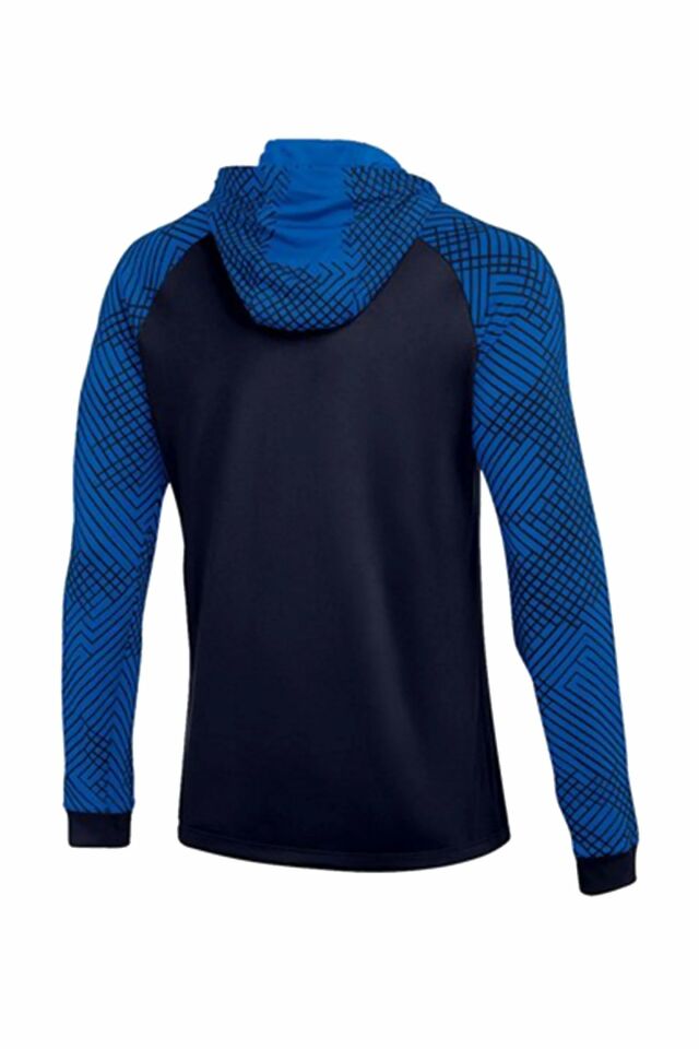Nike Dri-Fit Strike Hd Trk Jkt K Erkek Futbol Sweatshirt Kapüşonlu Lacivert DH8768-451