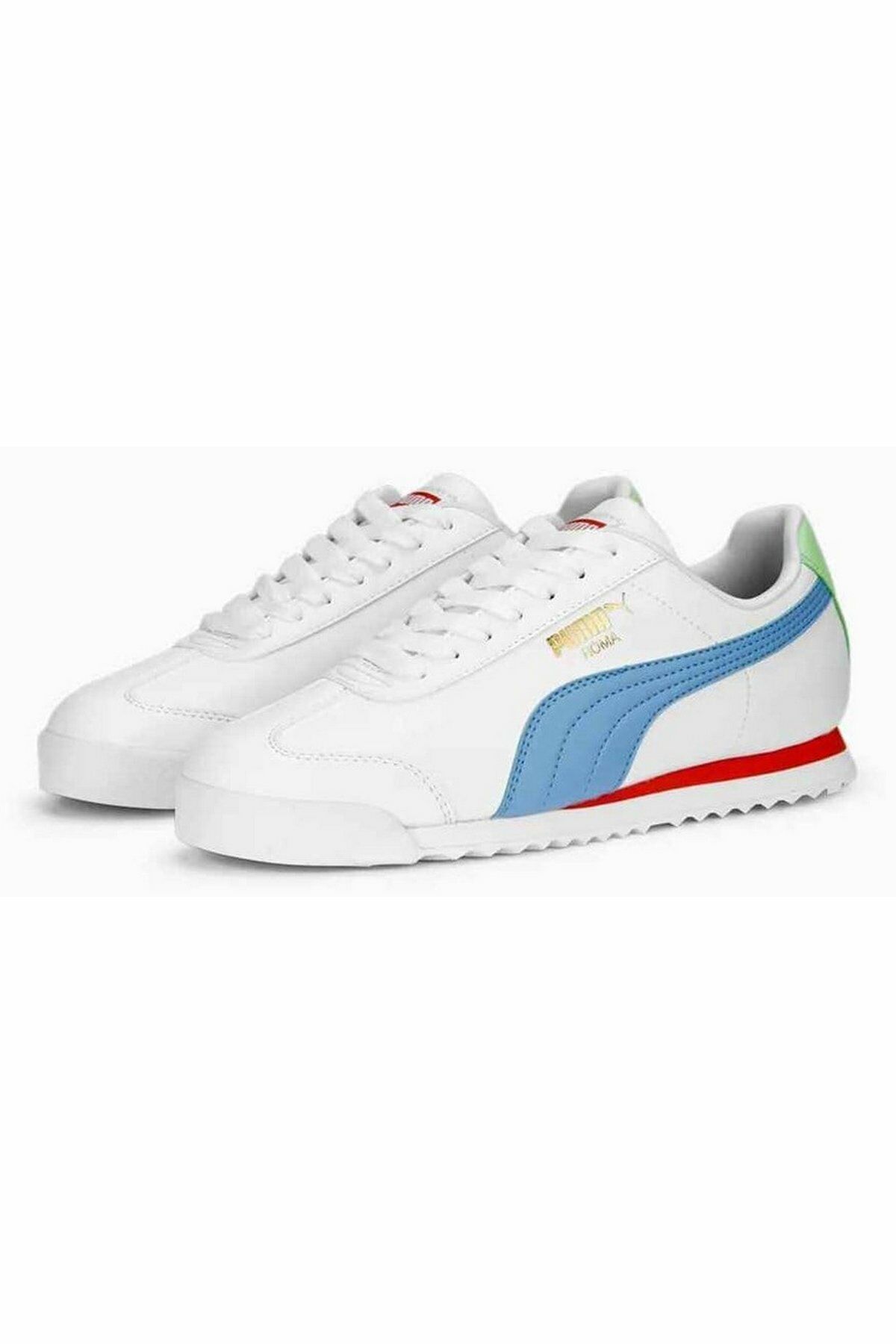 Puma Roma Basic+ Puma-White Day Dream Spring Fern Erkek Spor Ayakkabı 36957147 42.5