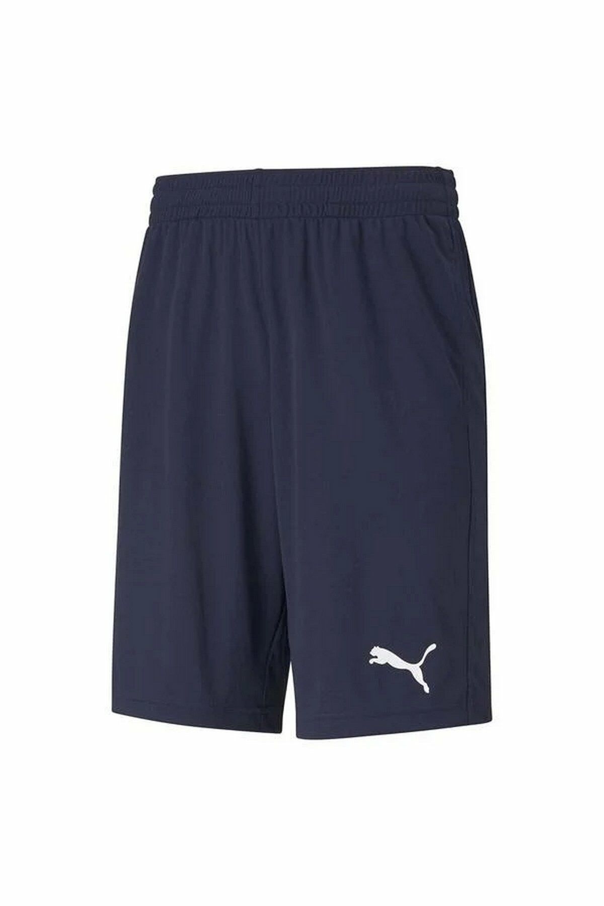 Puma ACTIVE Interlock Shorts Peacoat Erkek Spor Şort Lacivert 58672906 S