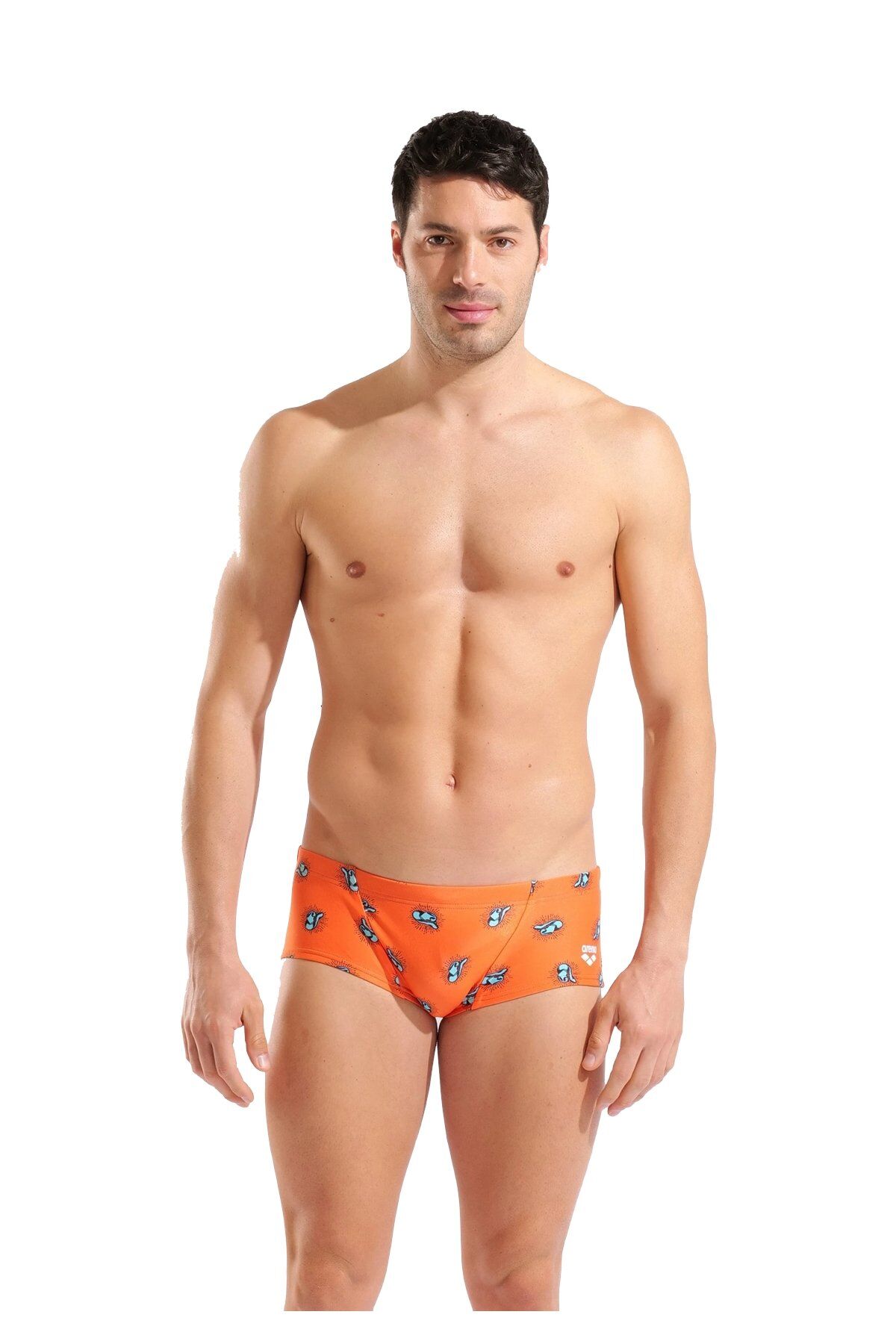 Arena Men Yee-Ha Swim Low Waist Short Erkek Düşük Bel Mayo Turuncu 011668300 65