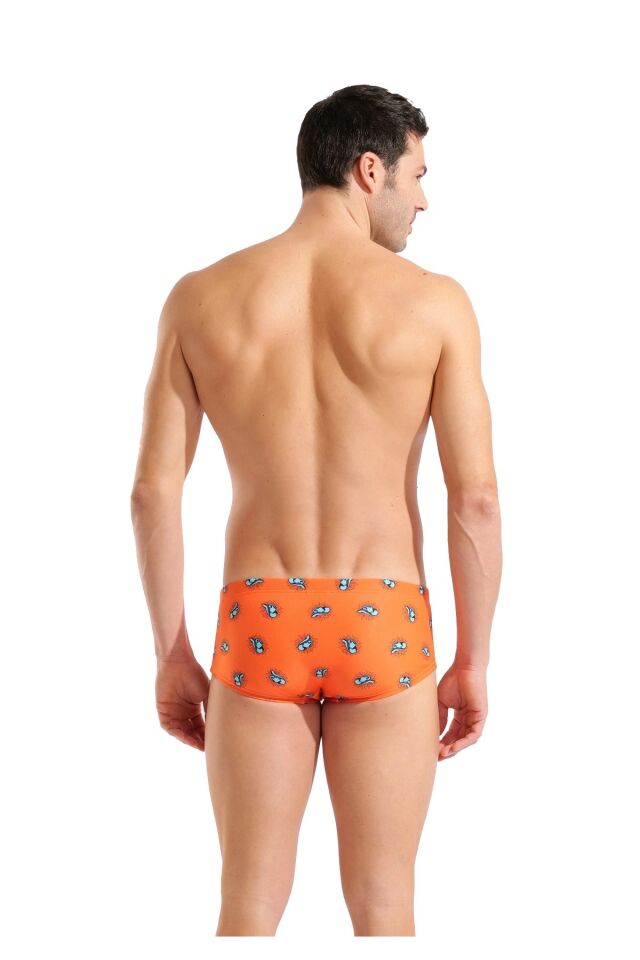 Arena Men Yee-Ha Swim Low Waist Short Erkek Düşük Bel Mayo Turuncu 011668300 70