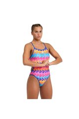 Arena Women's SwimSuit Challenge Back Reversible AO Bayan Yüzücü Mayo Renkli 005897700 38