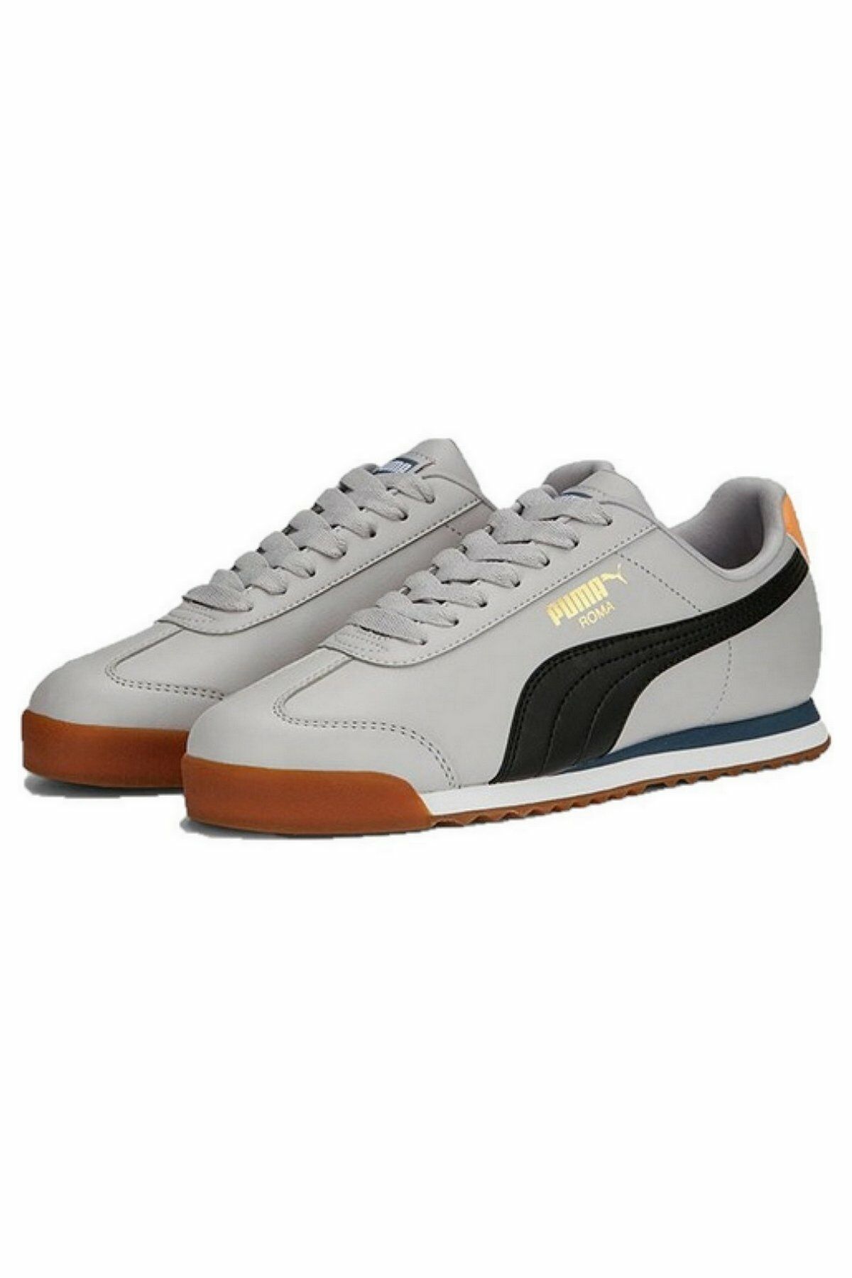 Puma Roma Basic+ Marble Puma-Black Erkek Günlük Spor Ayakkabı 36957144 40
