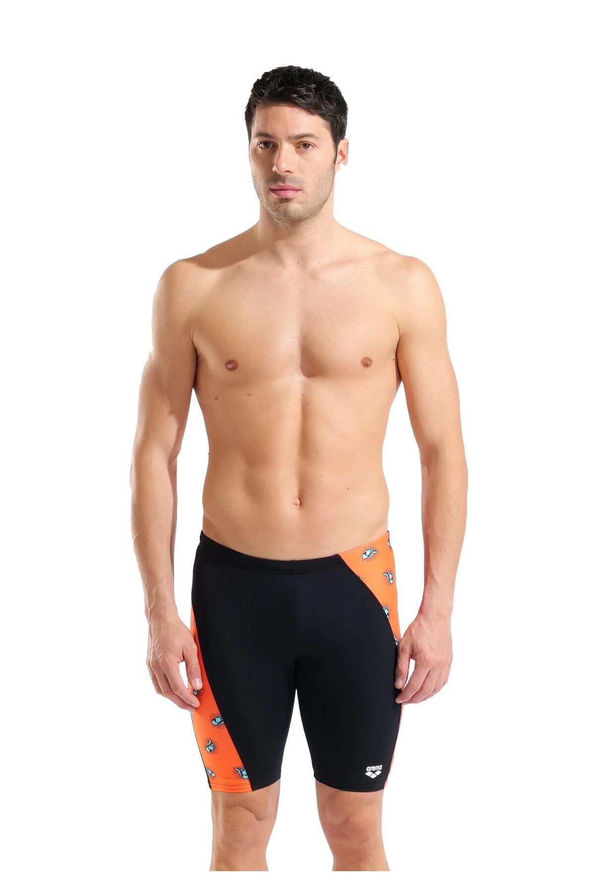 Arena Men Yee-Ha Swim Jammer Erkek Yüzücü Mayo Siyah 011678530 80
