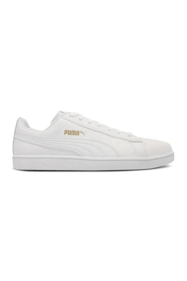 Puma UP Puma-White Puma-White Puma Team Gold Erkek Spor Ayakkabı Beyaz 37260507