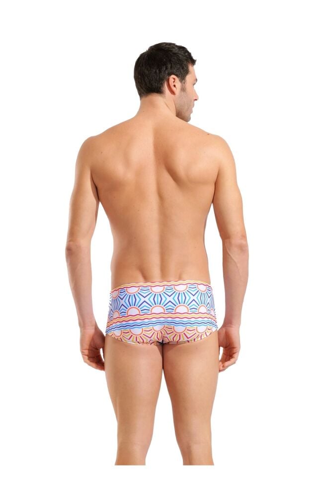 Arena Men Sun Swim Low Waist Short Erkek Düşük Bel Mayo Beyaz 011881100 65