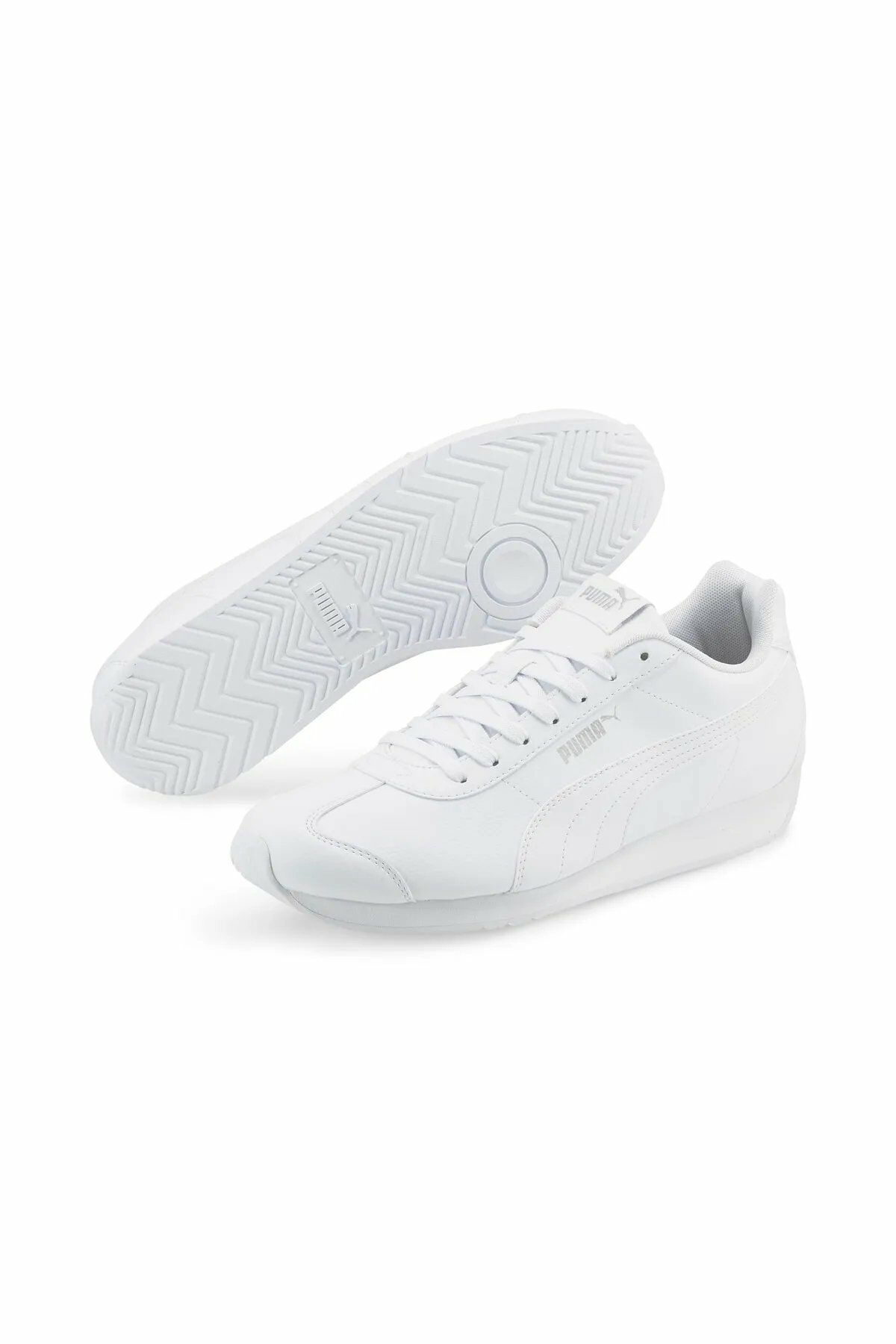 Puma Turin 3 Puma-White Erkek Günlük Spor Ayakkabı Beyaz 38303702 43