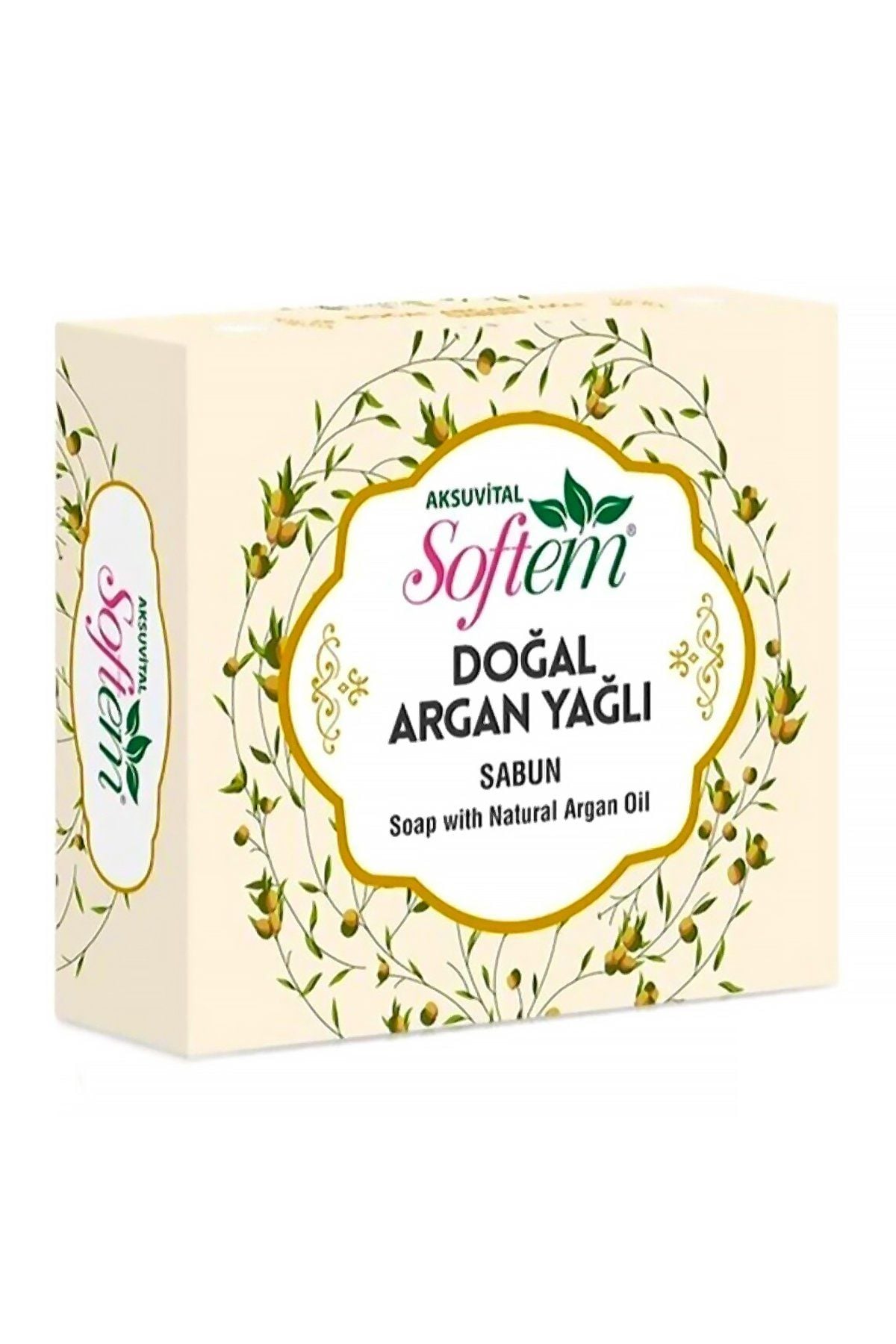 AksuVital Softem Doğal Argan Yağlı Sabun 130g