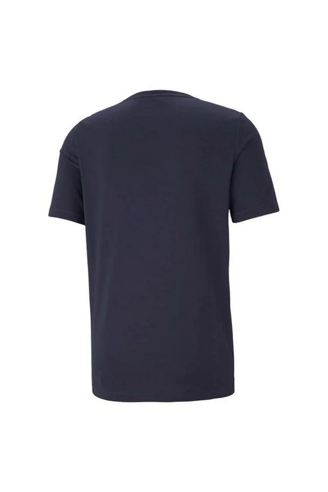 Puma Active Small Logo Tee Peacoat Erkek Tişört Lacivert 58672506