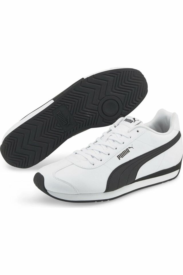 Puma Turin 3 Puma-White Puma-Black Erkek Spor Ayakkabı Beyaz 38303706 42