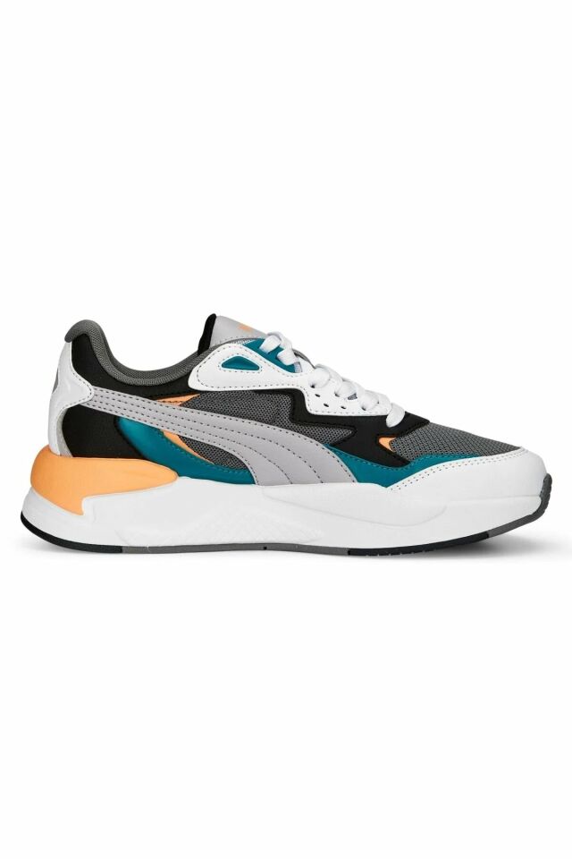 Puma X-Ray Speed Cast Iron Marble Puma-White Orange Peach Erkek Spor Ayakkabı 38463822 41