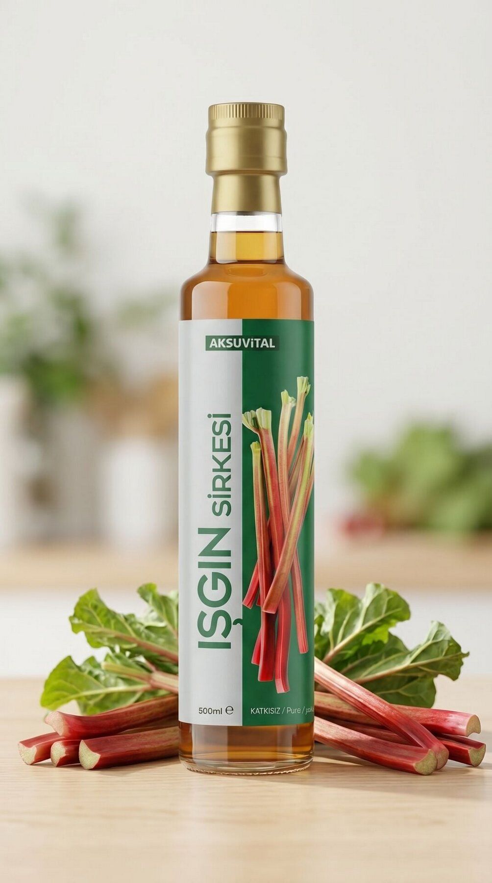 AksuVital Katkısız Işgın Sirkesi 500 ml