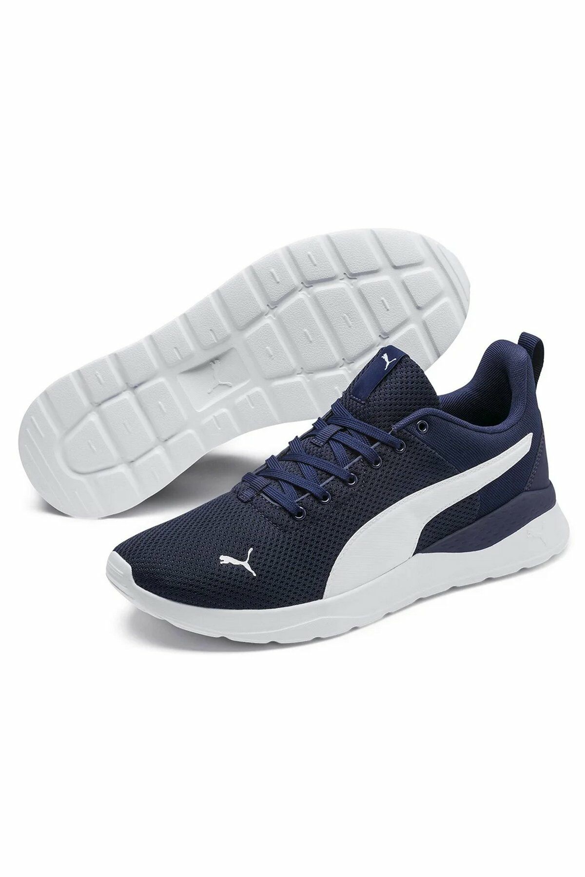 Puma Anzarun Lite Erkek Günlük Ayakkabı Büyük Numara Lacivert 37112805 46