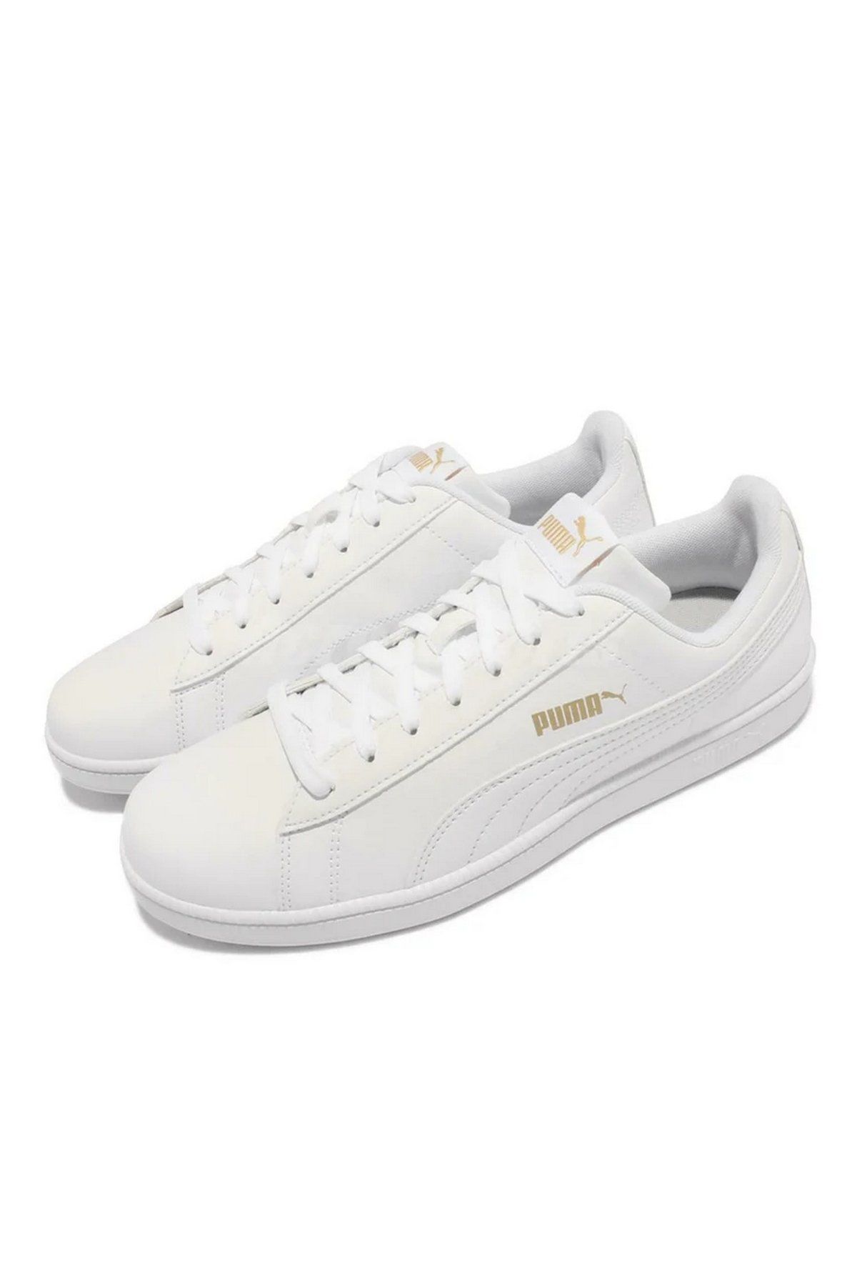 Puma UP Puma-White Puma-White Puma Team Gold Erkek Spor Ayakkabı Beyaz 37260507 42